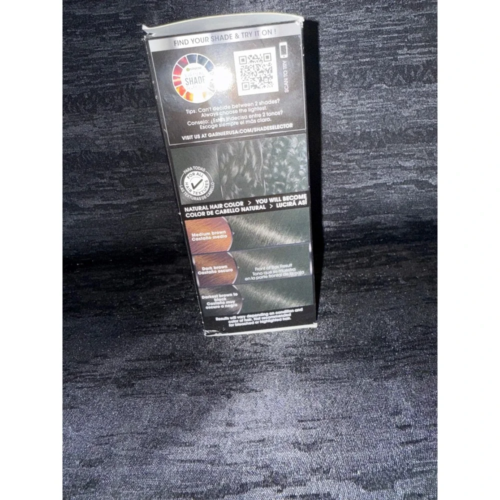 New Garnier Olia 2.0 Soft Black Permanent Hair Color No Ammonia Oil Powered